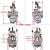Carburador Kehin Pwk 33, 34, 35, 36, 38, 40, 42mm