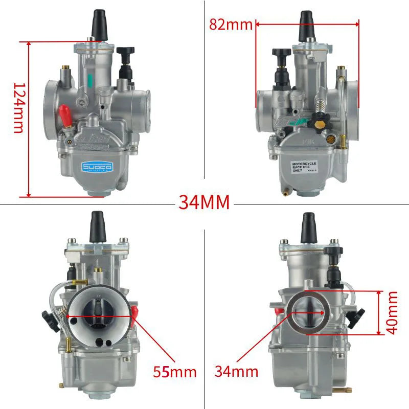 carburador  keihin 24-34mm